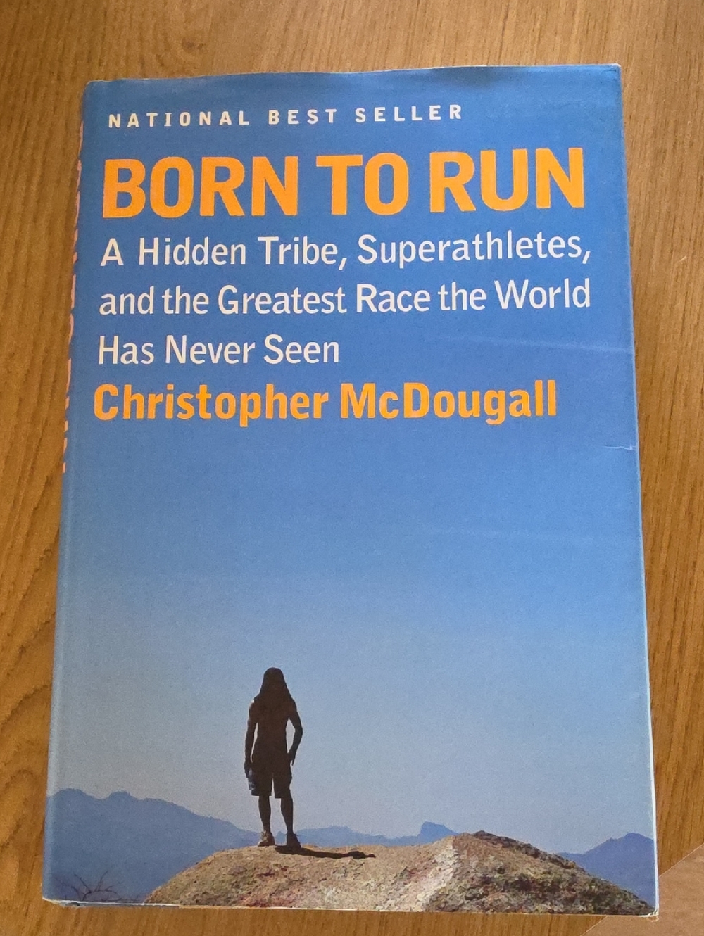Born to Run by Christopher McDougall - Blue Cover